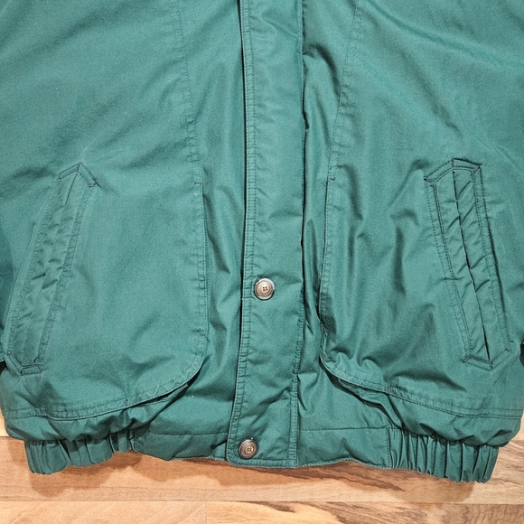 Members Only Club House Traditions Down Jacket Green Navy Size Large - Picture 2 of 11